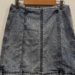 Free People Acid Wash Mini Skirt Photo 1
