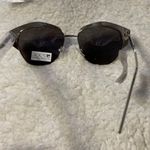 joe's jeans Silver Metallic Sunglasses NWT Photo 2