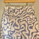 Cotton On  Wavy Print Blue Mom Jeans Size 2 Photo 4