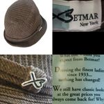 Vintage Betmar New York brown corduroy hat NWT Photo 1