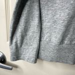 Bobi Los Angeles V Neck Long Sleeve Tee (Heather Gray) - Medium Photo 3