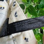 ZARA  The Marine Straight Crop Wide Leg Pants Floral Print size 6 Photo 12