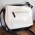 Nicole Miller Multi Zipper Pocket Purse Black and White Crossbody Capsule Photo 2