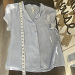 Flora Nikrooz  Baby Blue Pj Top Size Small Photo 6