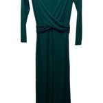 Old Navy  Green Long Sleeve Women's Jumpsuit Size XS Straight Leg Stretch Photo 0