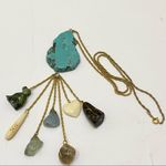 Vintage VOGUE Runway Precious Stones Necklace Photo 6