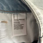 American Eagle  Micro Mini Jean Skirt‎ Womens Raw Hem Size 12 34x14 Button Fly Photo 6