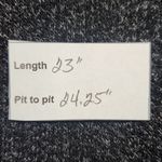 Clara Sunwoo Black Print Knit Cowl Neck Sweater Size XL Black Sweater Photo 1