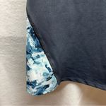 Gaiam ‎ Women's Gray Tank Top with Blue Accents Photo 1