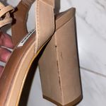 Steve Madden  camel leather lace up heel Photo 4