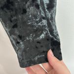 PINK - Victoria's Secret  Ultimate Black Crushed Velvet Leggings Size S Photo 6