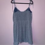 Abercrombie & Fitch Size XL Mini Dress Blue Ditsy Floral Ruffle Babydoll Boho Photo 6