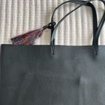 Victoria's Secret NWT [] leather bag with tinsel keychain Photo 3