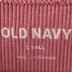 Old Navy sz L Tall Womens Pink Fitted Stretchy Rib-Knit Crew Neck Tank Top Comfy Photo 4