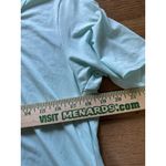 LuLaRoe Blue Tunic Shirt Women Size Large Lightweight Stretch Lounge Travel City Photo 4