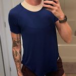 Lululemon Flutter Back Cobalt Tee Photo 5