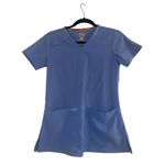 Dickies  EDS Essentials Women's V-Neck Ciel Sz XXS Top Photo 3