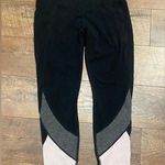 Athleta 7/8 Colorblock Salutation Athletic Leggings W/ Mesh Detail Size Medium Photo 0