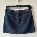 Mavi Jeans Vintage Y2K 90s Naomi Denim Micro Mini Skirt in Dark Classic Wash Photo 2