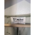 27 Miles Malibu Green Floral Boho Dress Small Short Sleeve Tie Front Cottagecore Photo 4