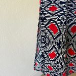 Soprano  pretty flowy geo Aztec midi skirt with side slits Photo 2