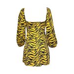 Reformation  Roshay Mini Dress, Tigress, 0 (US) Photo 11