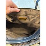 J.Crew Biennial Medium Leather Satchel Tote Black Style 21986 Gold Hardware Photo 3