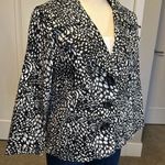 Allison Taylor  Unlined B&W Blazer Photo 1