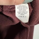 Aerie Crewneck Sweatshirt with Side Slits in Maroon Flocked Inside Size Medium Photo 5