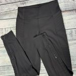 Athleta  Delancey Moto Tight Black Size Small Photo 0