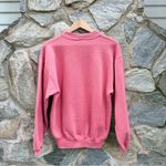 Vintage 80s Pink Patchwork Bunny Applique Sweatshirt Size M Photo 5