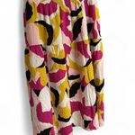 Nine West Color Pop Smocked Waist Midi Skirt β Size Large Photo 3