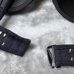 Victoria's Secret The Fabulous Crochet Trim Bikini Top Bra 32B Black Swimwear Photo 7