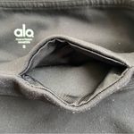 Alo Yoga alo High Waist Semi-Sheer Full Length Leggings Ankle Slit Photo 1