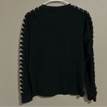 Kappa  black long sleeve crewneck T shirt unisex size small Photo 4