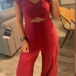 Urban Outfitters  Burgundy Jumpsuit  Photo 2