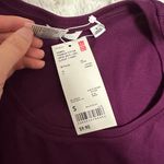 Uniqlo Crew Neck Long Sleeve T-Shirt Purple NWT Small Photo 1