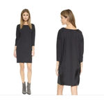 Vince  Wool Charcoal Gray Mixed Media‎ Sweater Dress Size Medium Photo 1