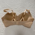 Aerie Real Power Gold Satin Lace Unlined Full Coverage Balconette Bra Sz 34DD Photo 3