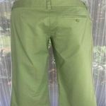 BCBG MaxAzria Stretch Cotton Crop Pant New 4/6/8/10 S/M Green White Trim $134 Photo 4