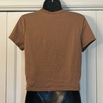 Britt & Bri Shirt Brown Women Size Medium EUC Photo 1