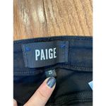 Paige  Hoxton ankle skinny black jeans straight size 25 Photo 8