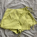 SheIn Lime Green Skort Photo 0