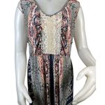 One World NWT  Live & Let Live Womens Boho Sleeveless Dress Size XXL flower print Photo 2