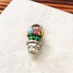 Brighton  Colorful Flowerpot Charm Enameled Photo 1