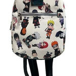 Naruto Mini Backpack New With Tags White Black Adjustable Strap Anime Photo 0