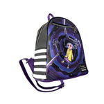 Lounge Fly x Coraline Mini Backpack – Purple Black Cat & Tunnel Photo 2