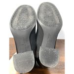 Adrienne Vittadini Women's Square Toe Knitted Black Block Heel Pumps Size 8.5M Photo 9