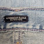 American Eagle  Y2K Denim Maxi Skirt Size 0  Light Wash Cotton Indie Minimalist Photo 5