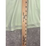 Athleta grid knit top yellow medium side slits reflective Photo 7